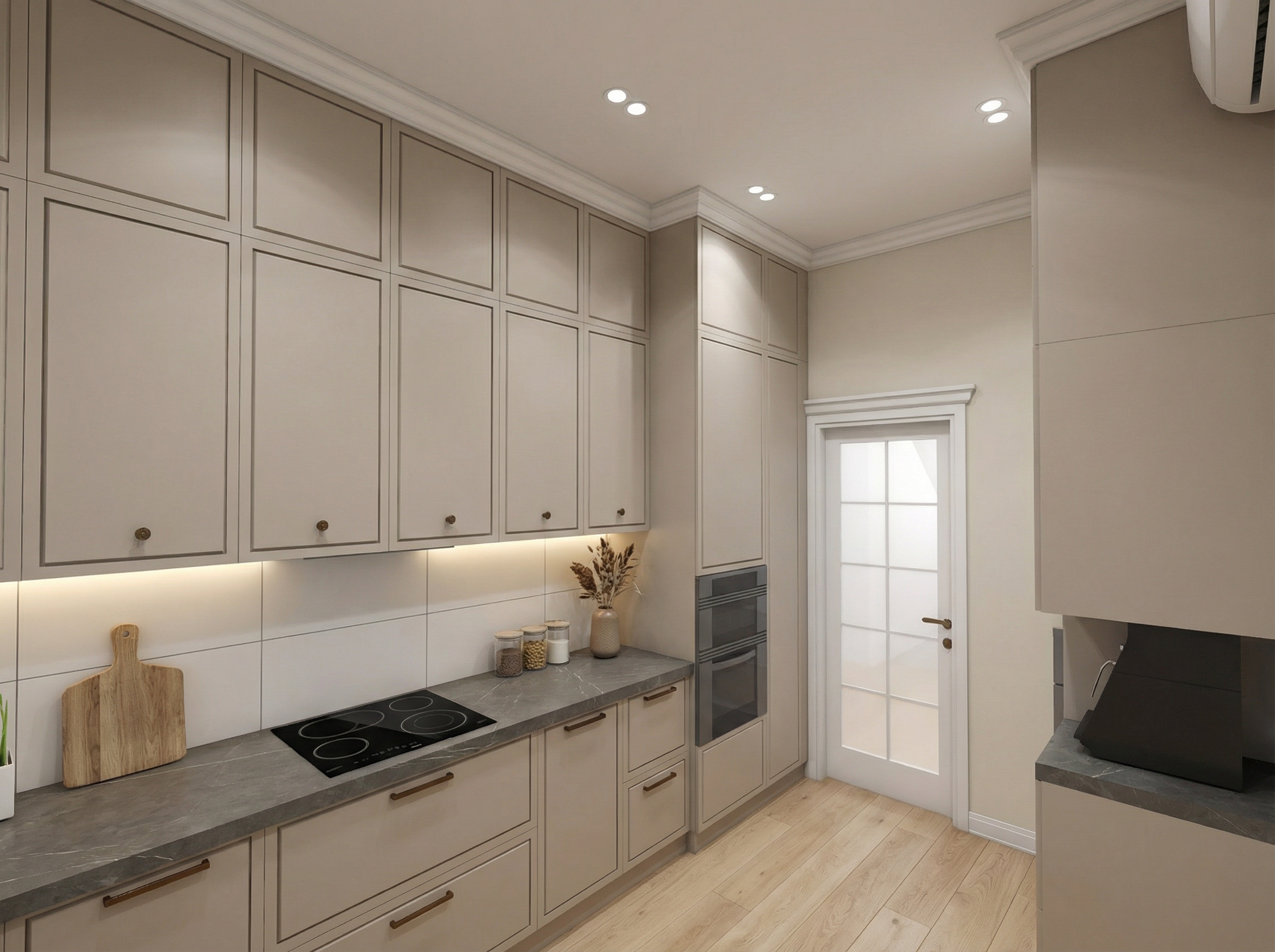 Дизайн кухни в стиле Минимализм — фото интерьера от нейросети RoomGPT