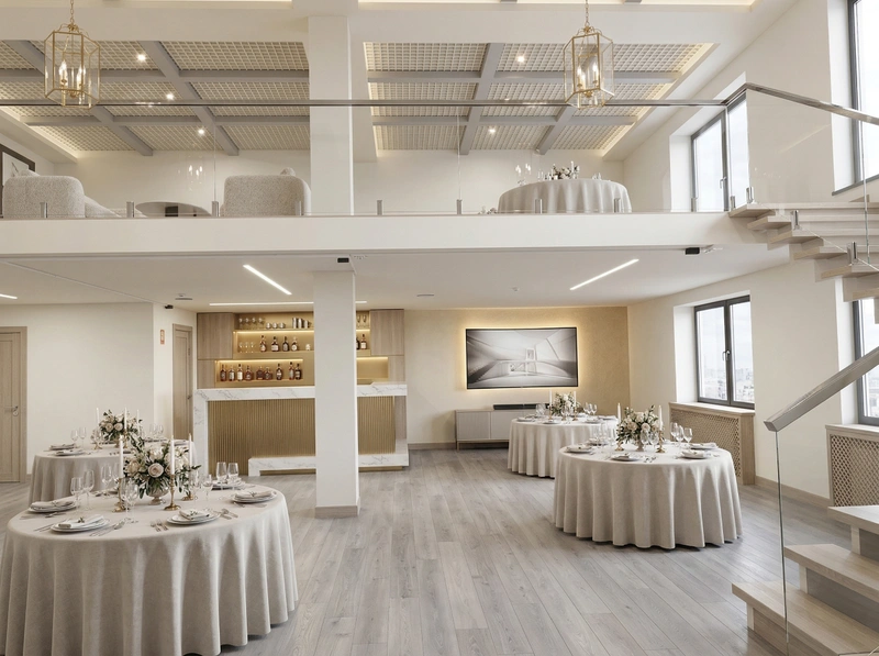 Дизайн гостиной в стиле Лофт — фото интерьера от нейросети RoomGPT