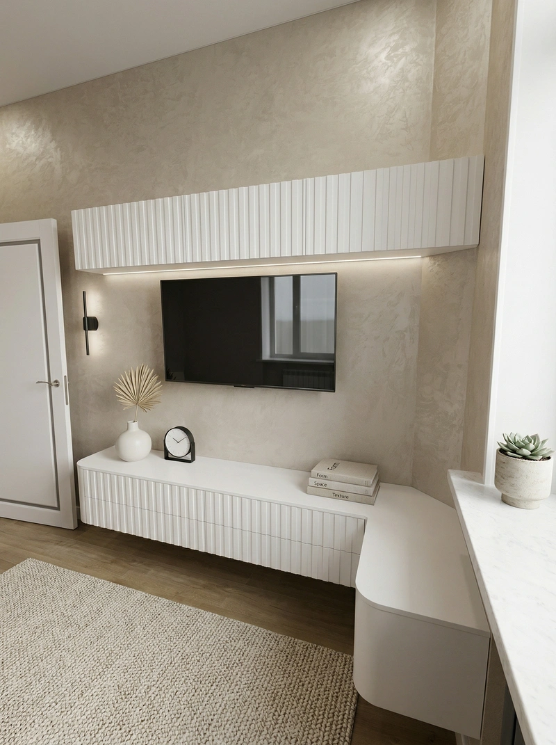 Дизайн гостиной в стиле Минимализм — фото интерьера от нейросети RoomGPT