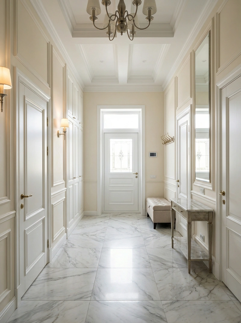Дизайн интерьера в стиле Классика — Прихожая от нейросети RoomGPT