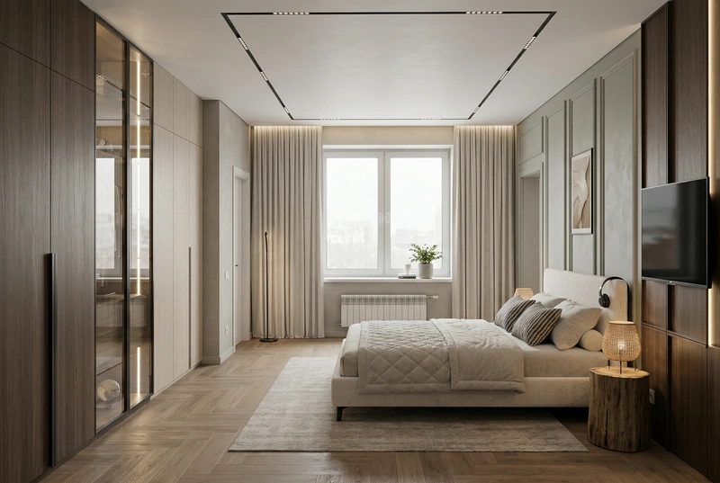 Дизайн гостиной в стиле Минимализм — фото интерьера от нейросети RoomGPT