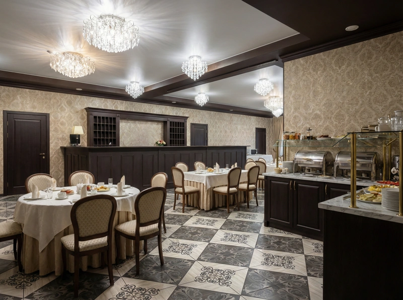 Дизайн интерьера в стиле Классика — Гостиная от нейросети RoomGPT