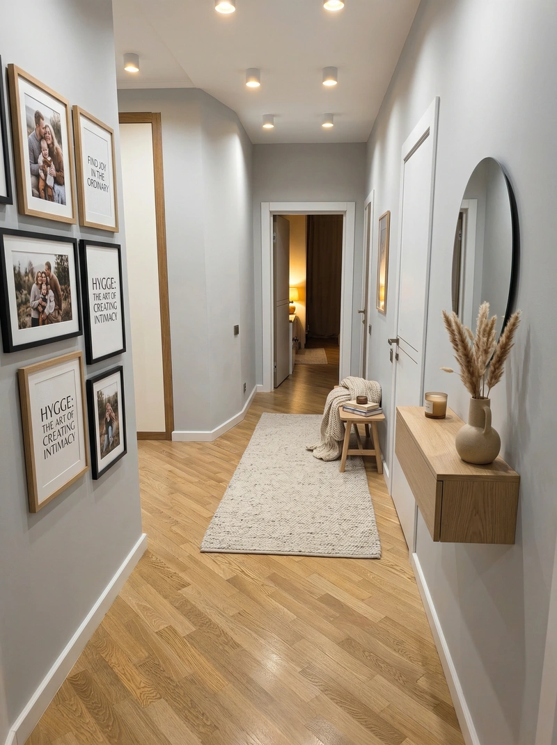 Дизайн интерьера в стиле Хюгге — Прихожая от нейросети RoomGPT