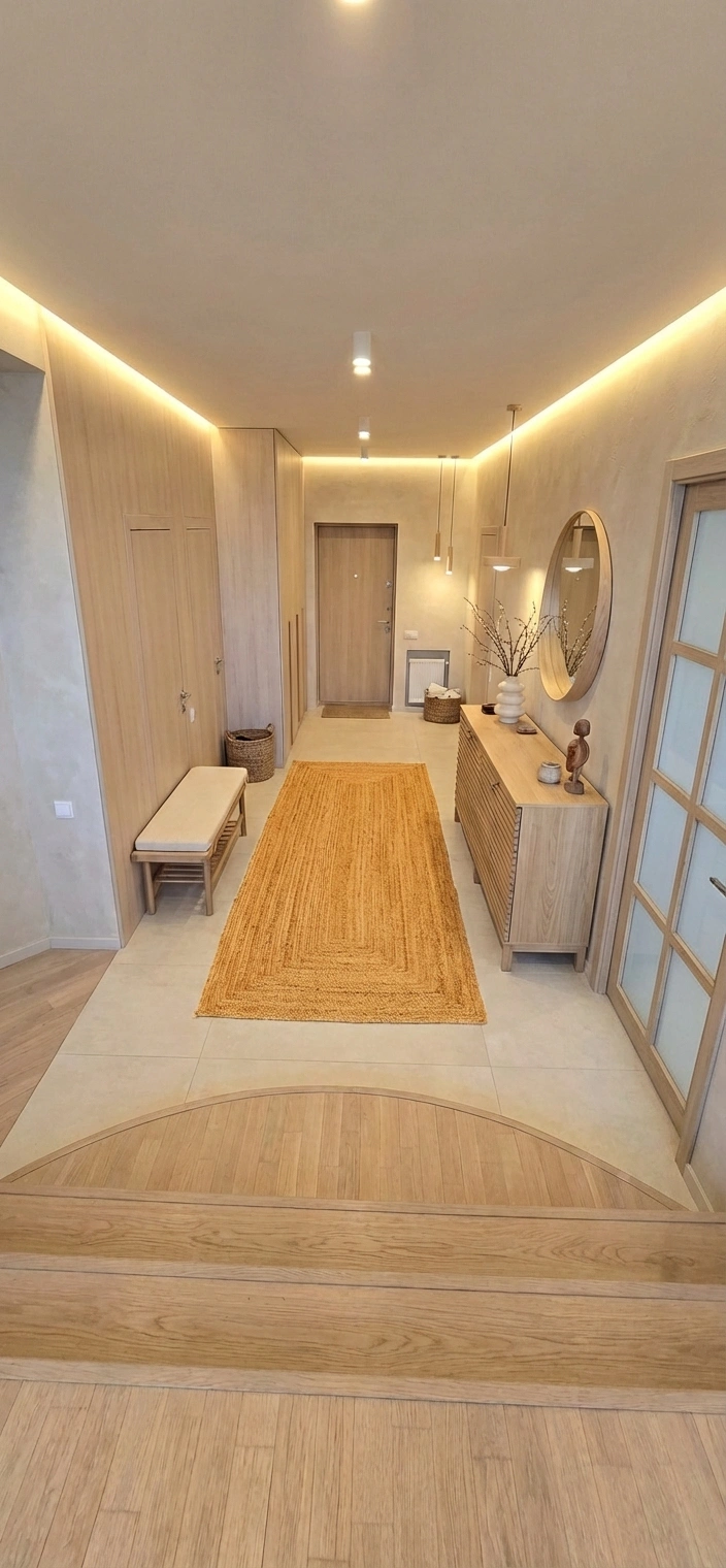 Дизайн интерьера в стиле Сканди — Гостиная от нейросети RoomGPT