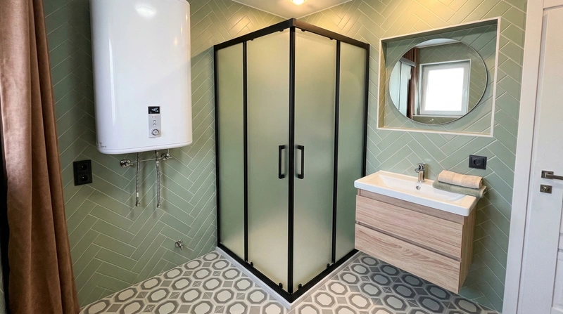 Дизайн ванной в стиле Без стиля — фото интерьера от нейросети RoomGPT