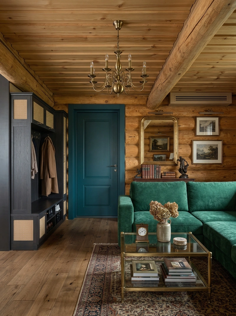 Дизайн интерьера в стиле Классика — Гостиная от нейросети RoomGPT