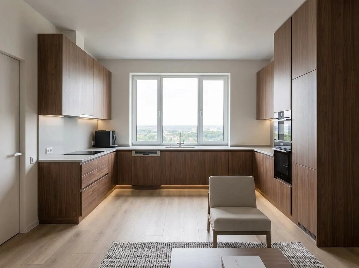 Дизайн гостиной в стиле Минимализм — фото интерьера от нейросети RoomGPT