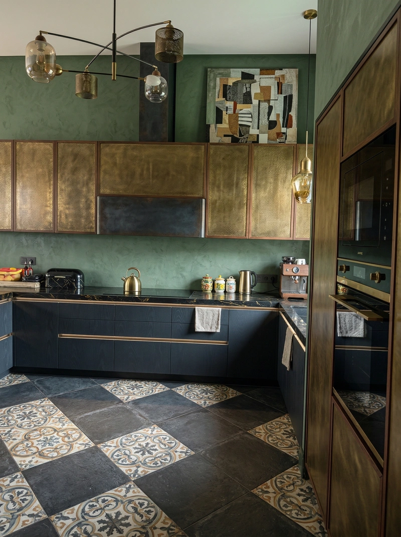 Дизайн гостиной в стиле Эклектика — фото интерьера от нейросети RoomGPT