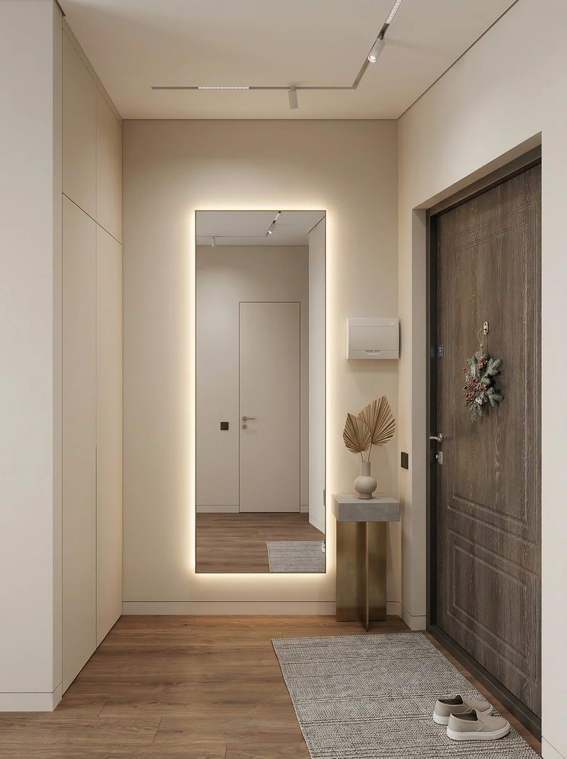 Дизайн интерьера в стиле Минимализм — Прихожая от нейросети RoomGPT