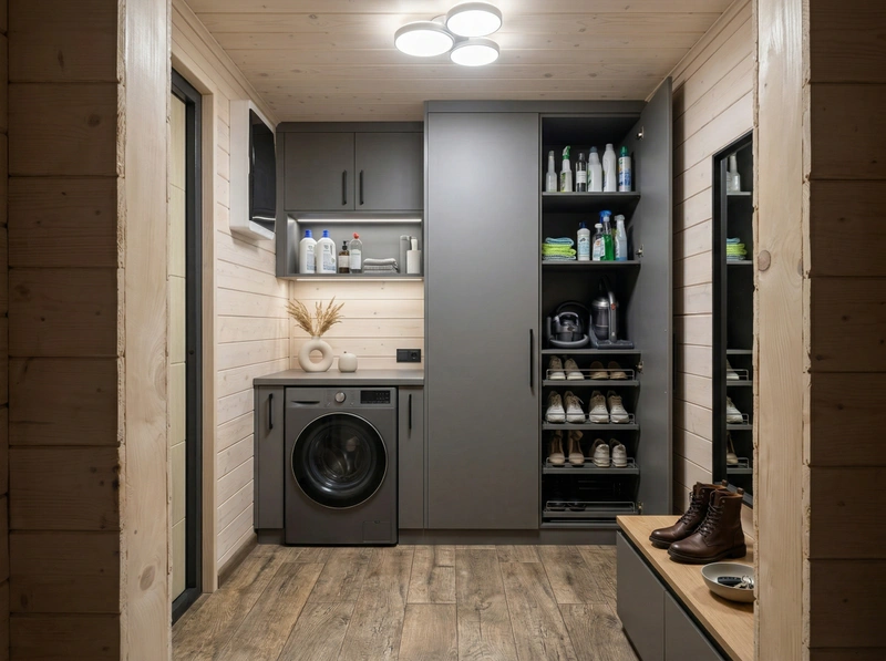 Дизайн гостиной в стиле Контемпорари — фото интерьера от нейросети RoomGPT