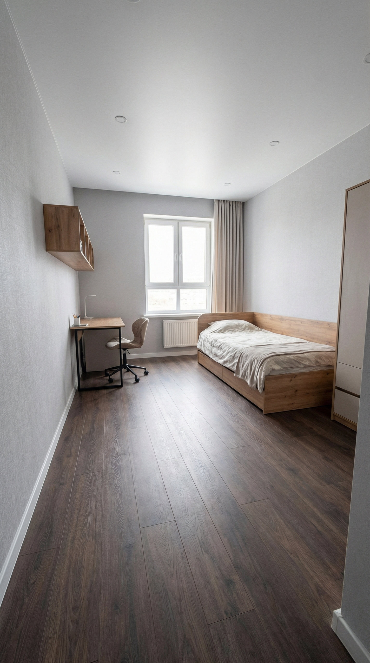 Дизайн детской в стиле Минимализм — фото интерьера от нейросети RoomGPT