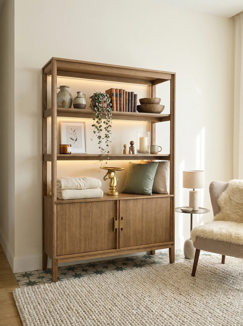 Дизайн интерьера в стиле Хюгге — Гостиная от нейросети RoomGPT