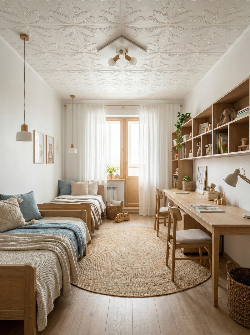 Дизайн интерьера в стиле Хюгге — Гостиная от нейросети RoomGPT