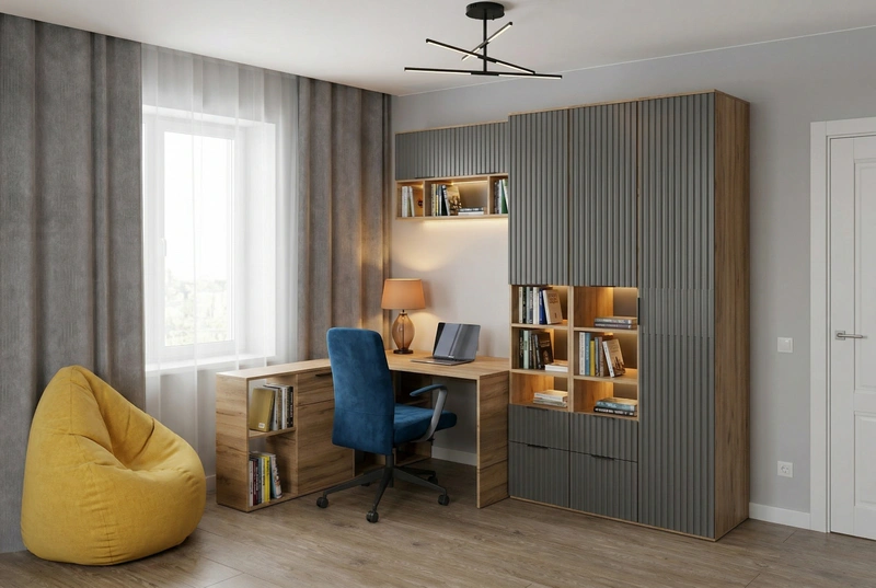 Дизайн детской в стиле Без стиля — фото интерьера от нейросети RoomGPT