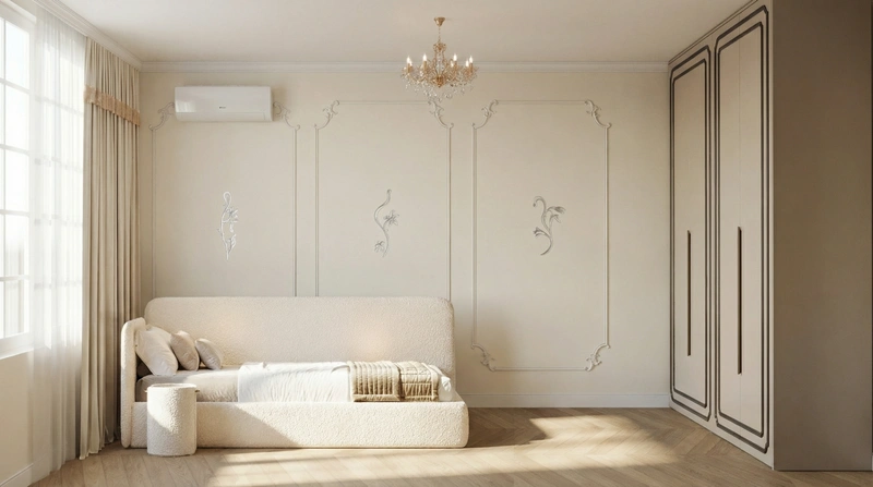 Дизайн детской в стиле Без стиля — фото интерьера от нейросети RoomGPT