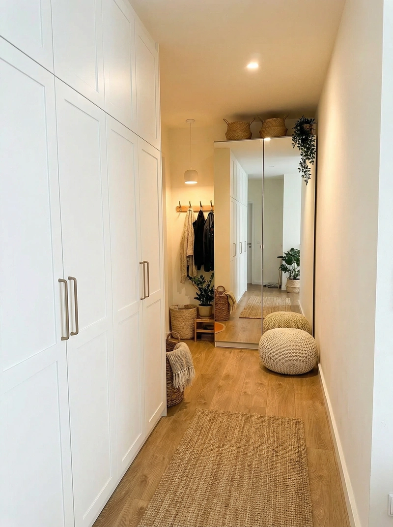 Дизайн интерьера в стиле Хюгге — Прихожая от нейросети RoomGPT