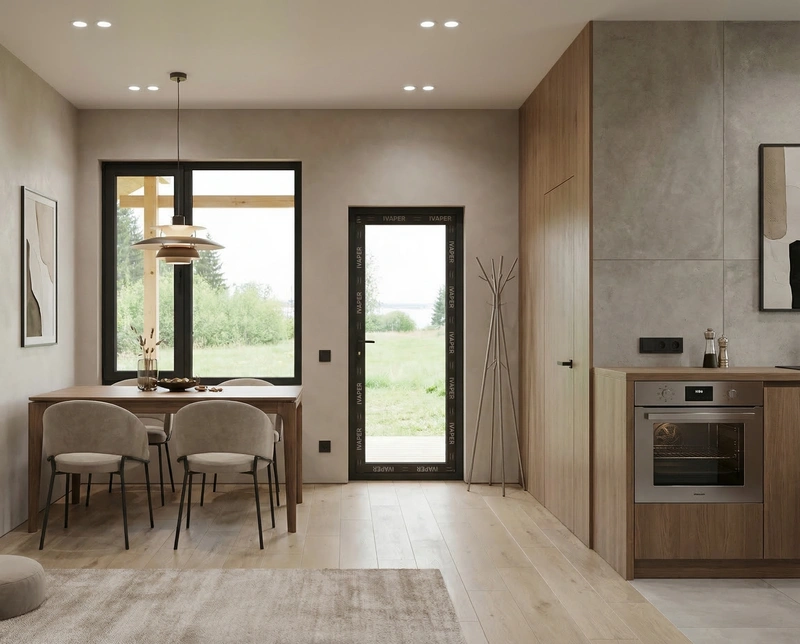 Дизайн гостиной в стиле Контемпорари — фото интерьера от нейросети RoomGPT