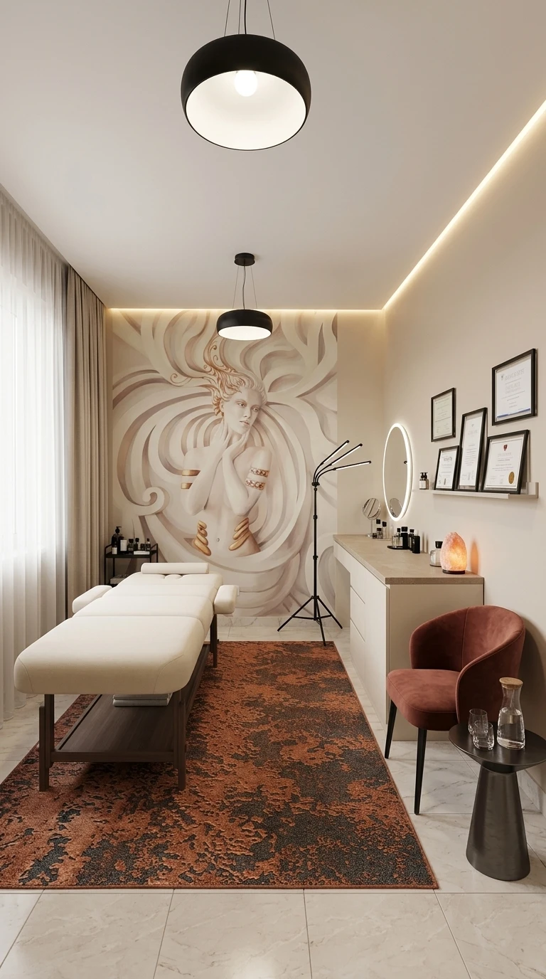 Дизайн кабинета в стиле Минимализм — фото интерьера от нейросети RoomGPT