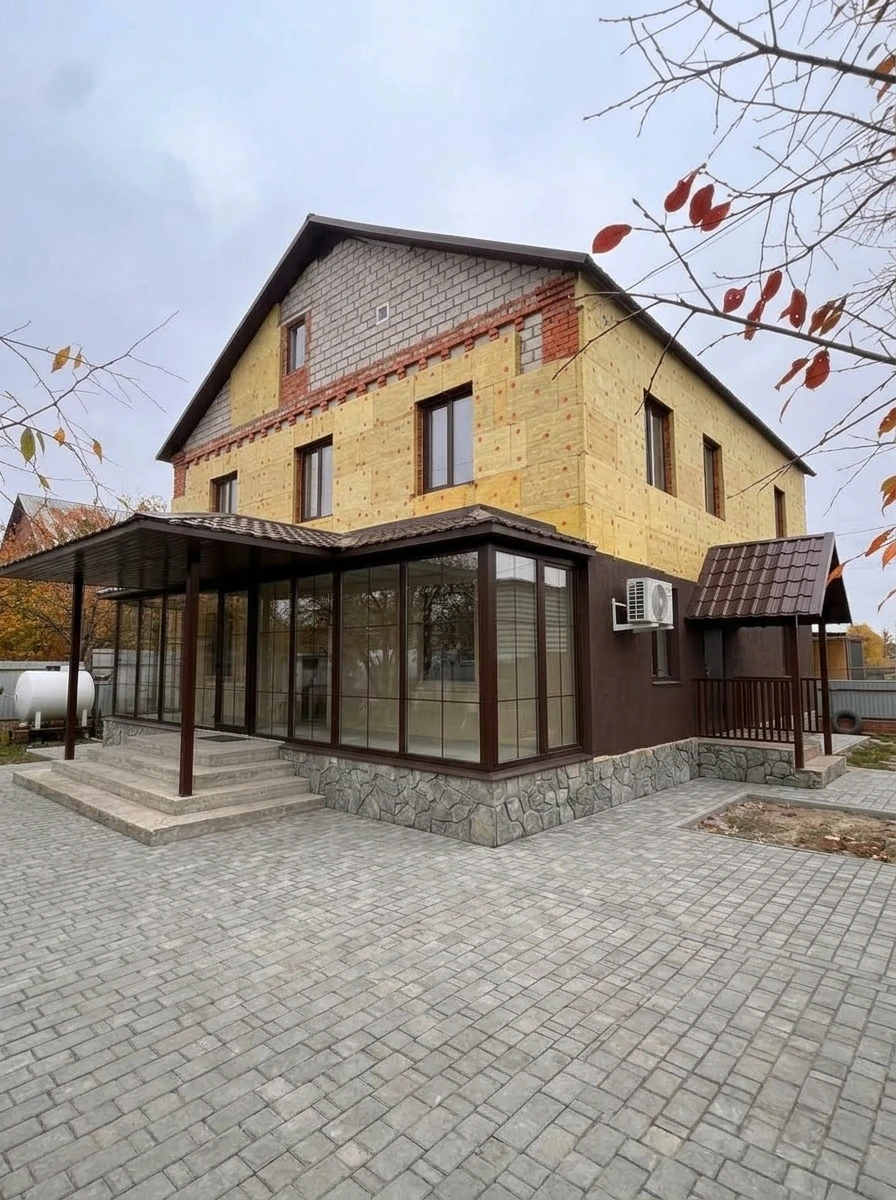 Дизайн фасада в стиле Неоклассика — Фасад от нейросети RoomGPT