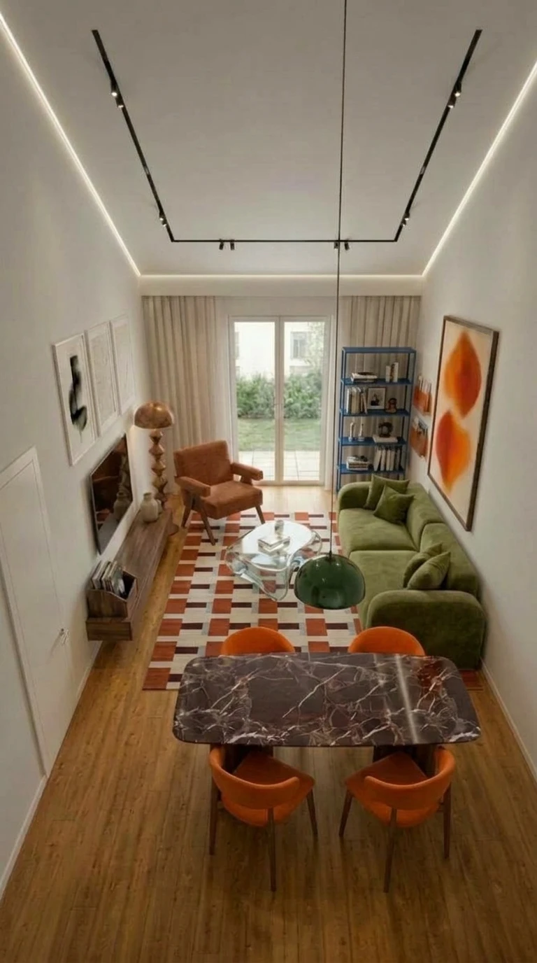 Дизайн гостиной в стиле Минимализм — фото интерьера от нейросети RoomGPT