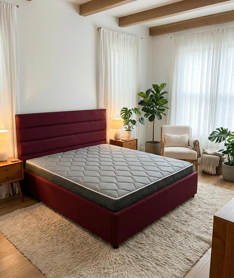 Дизайн интерьера в стиле Хюгге — Спальня от нейросети RoomGPT