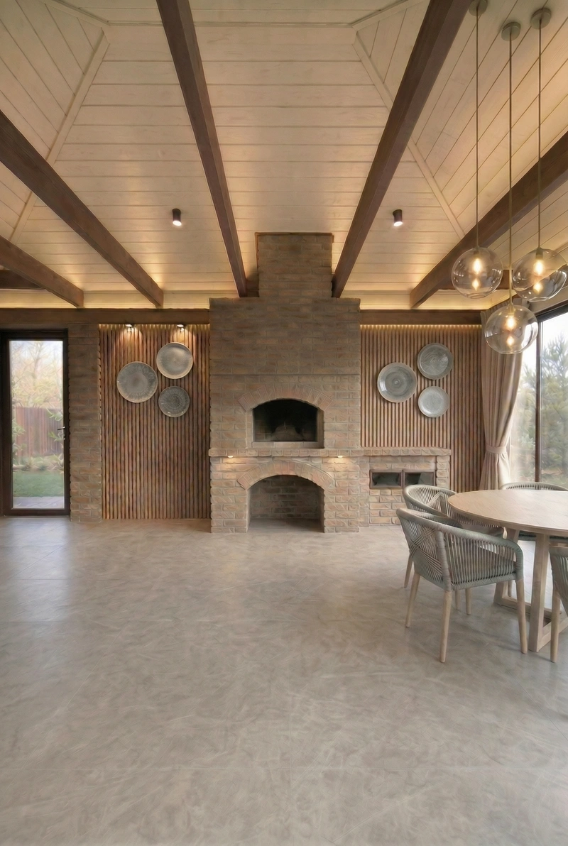 Дизайн гостиной в стиле Без стиля — фото интерьера от нейросети RoomGPT