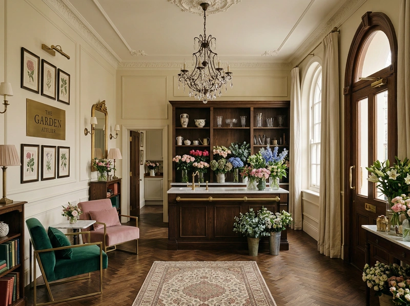 Дизайн интерьера в стиле Классика — Гостиная от нейросети RoomGPT