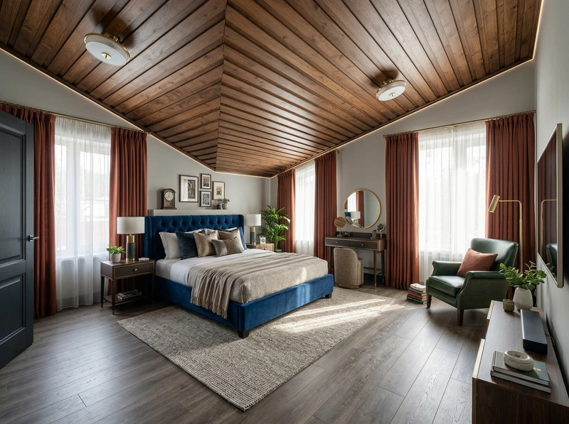 Британский — Спальня | RoomGPT