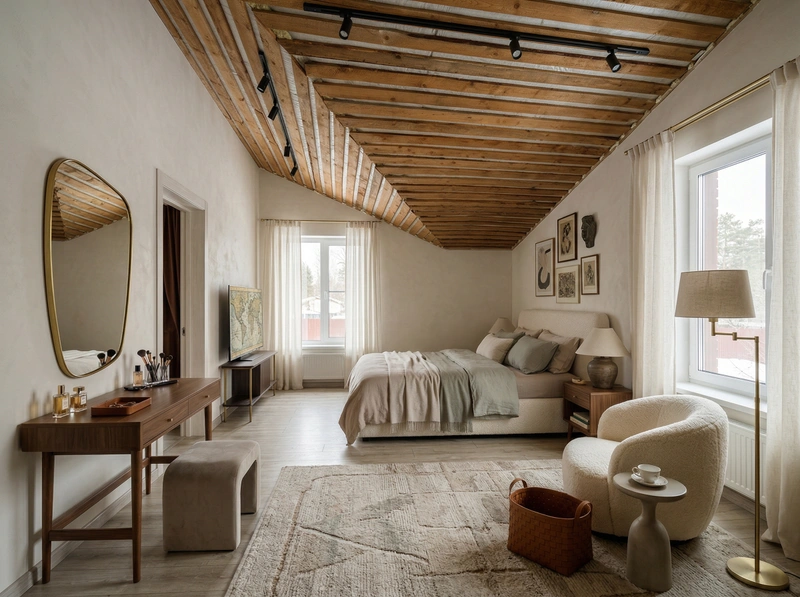 Эклектика — Спальня | RoomGPT