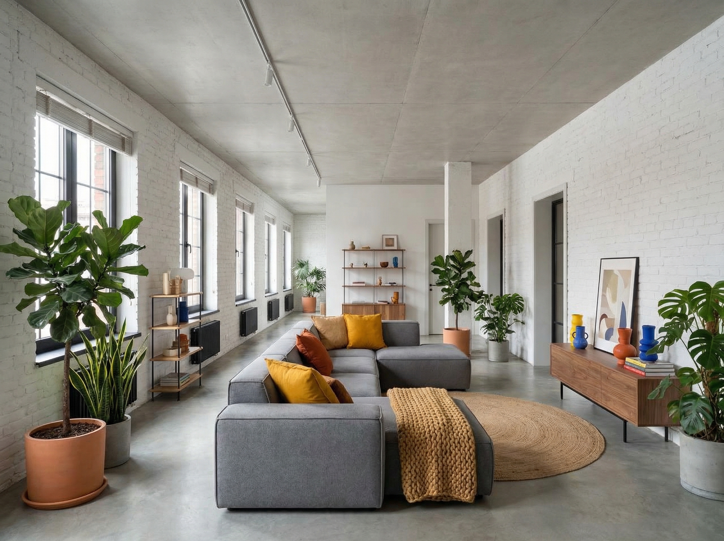 Дизайн гостиной в стиле Минимализм — фото интерьера от нейросети RoomGPT