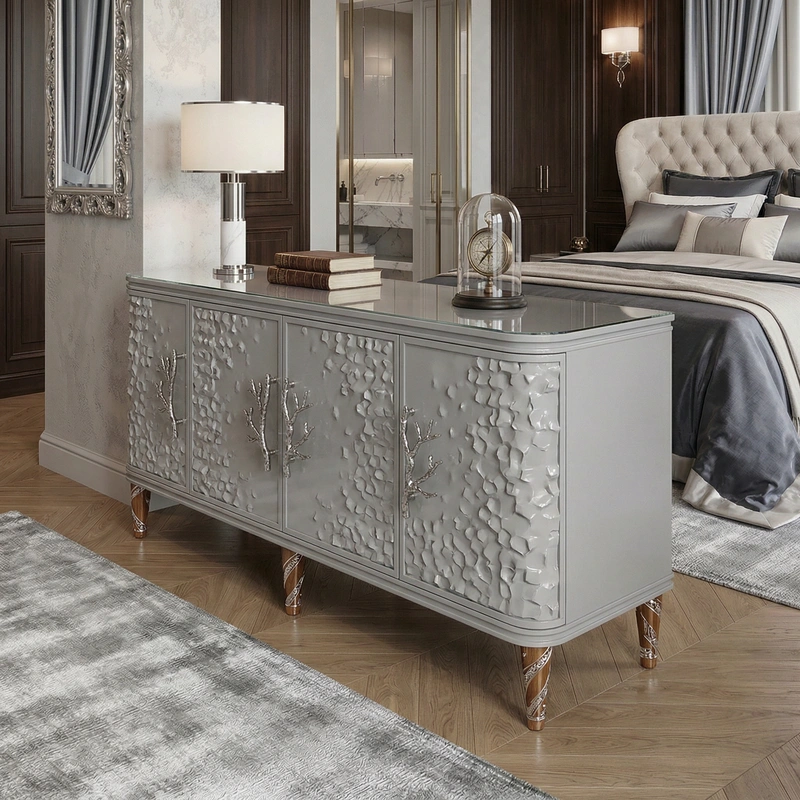 Дизайн интерьера в стиле Классика — Гостиная от нейросети RoomGPT