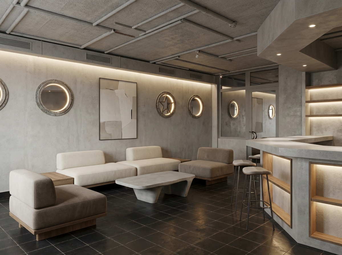 Дизайн гостиной в стиле Минимализм — фото интерьера от нейросети RoomGPT