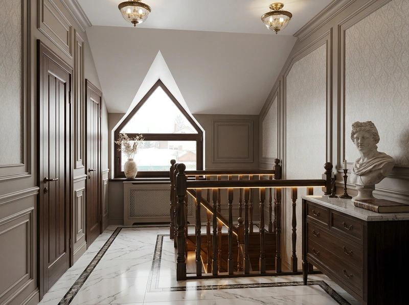 Дизайн интерьера в стиле Классика — Прихожая от нейросети RoomGPT