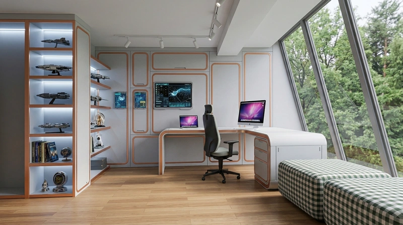 Дизайн детской в стиле Без стиля — фото интерьера от нейросети RoomGPT