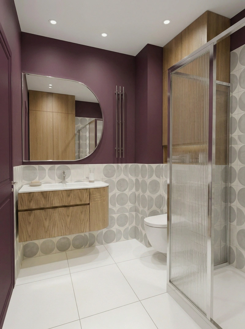 Дизайн ванной в стиле Без стиля — фото интерьера от нейросети RoomGPT