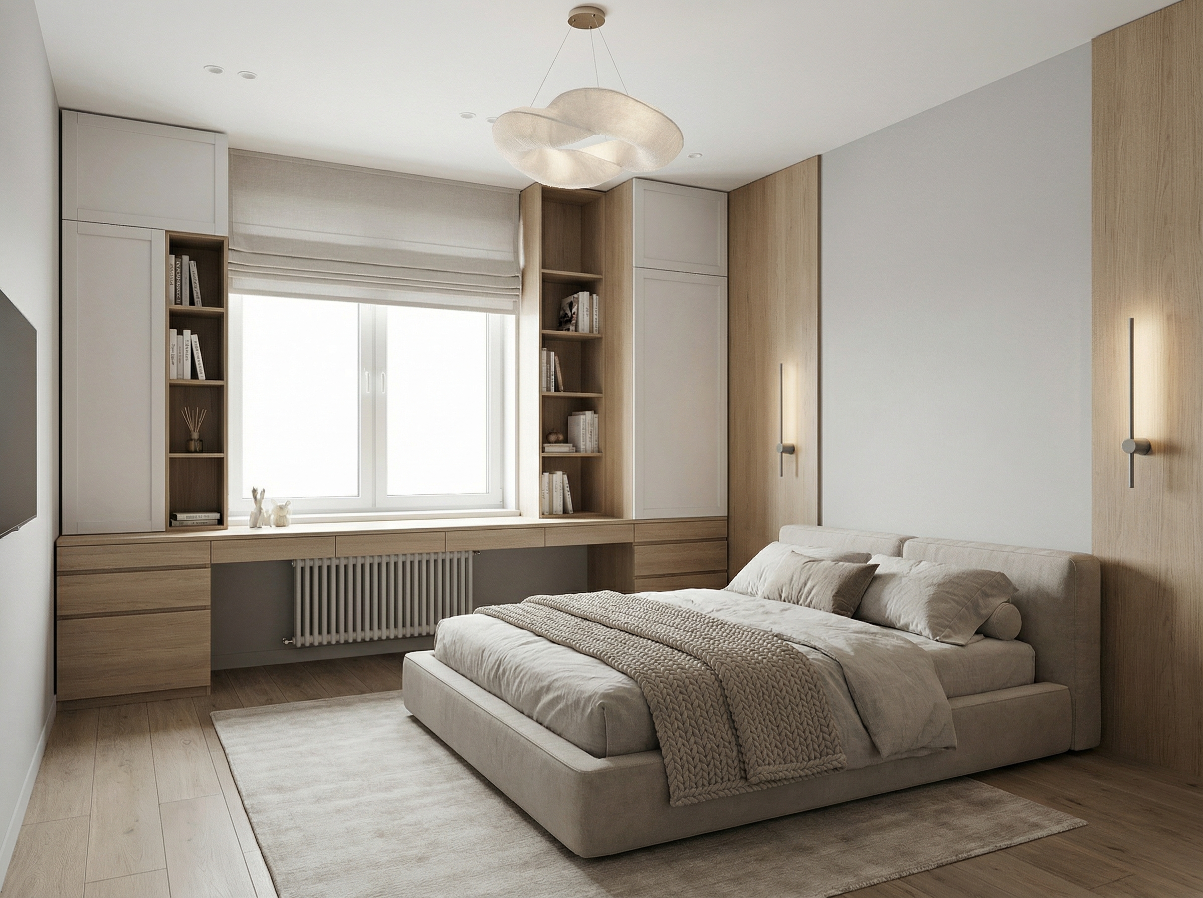 Дизайн детской в стиле Минимализм — фото интерьера от нейросети RoomGPT