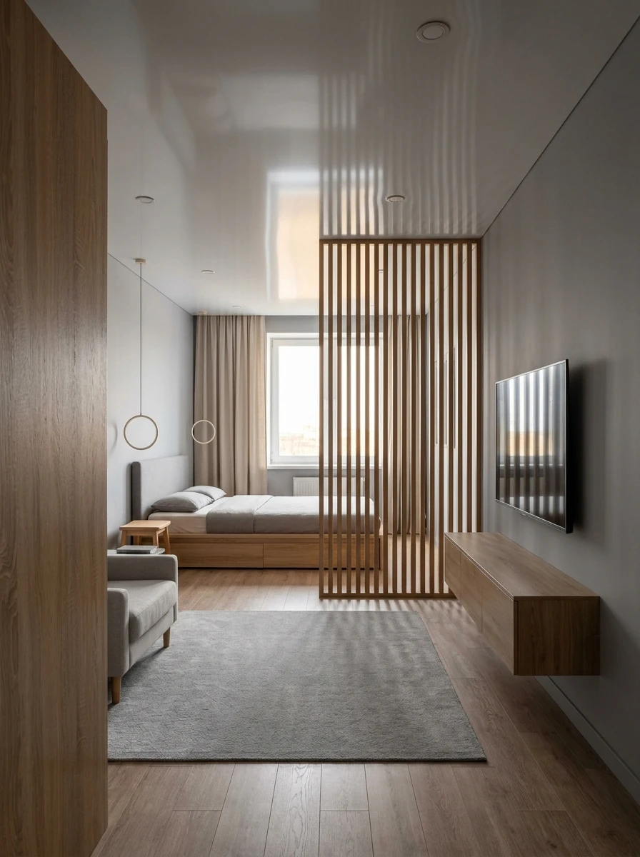 Дизайн гостиной в стиле Минимализм — фото интерьера от нейросети RoomGPT