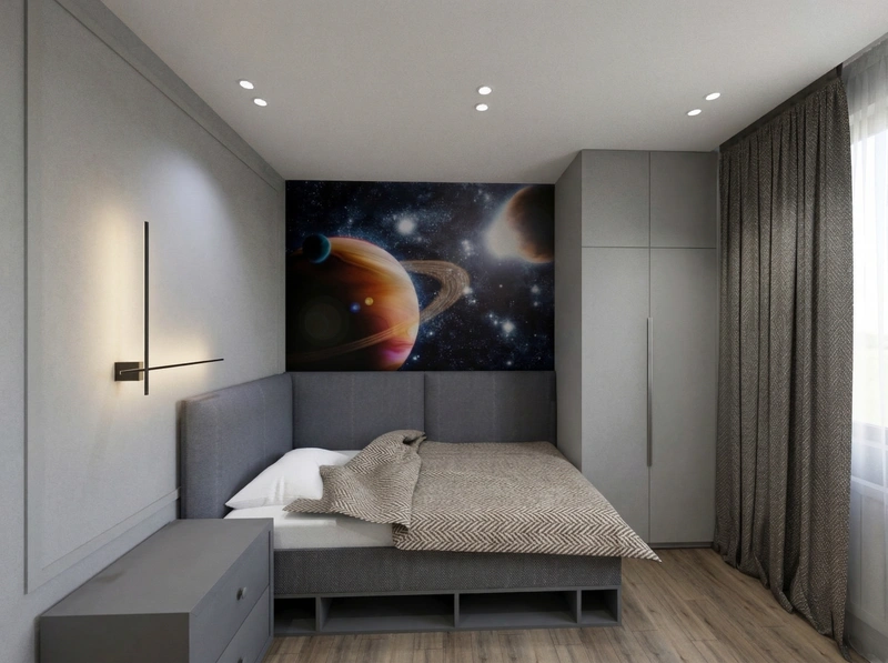 Дизайн детской в стиле Без стиля — фото интерьера от нейросети RoomGPT