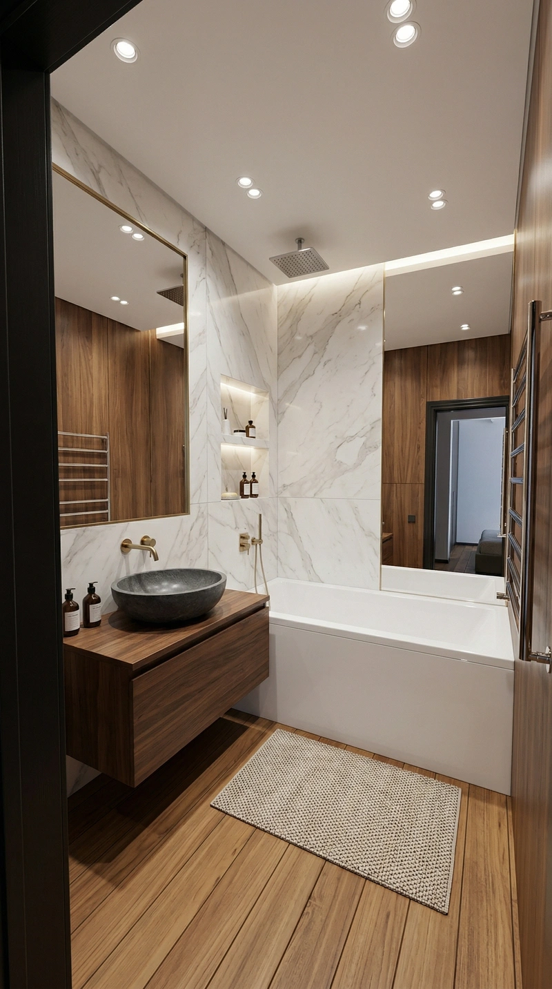 Дизайн гостиной в стиле Контемпорари — фото интерьера от нейросети RoomGPT