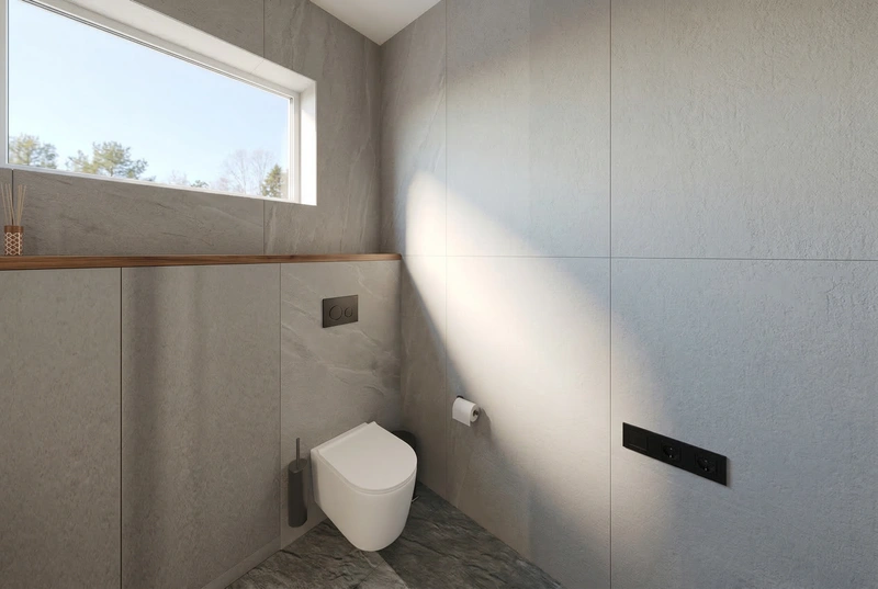 Дизайн ванной в стиле Без стиля — фото интерьера от нейросети RoomGPT