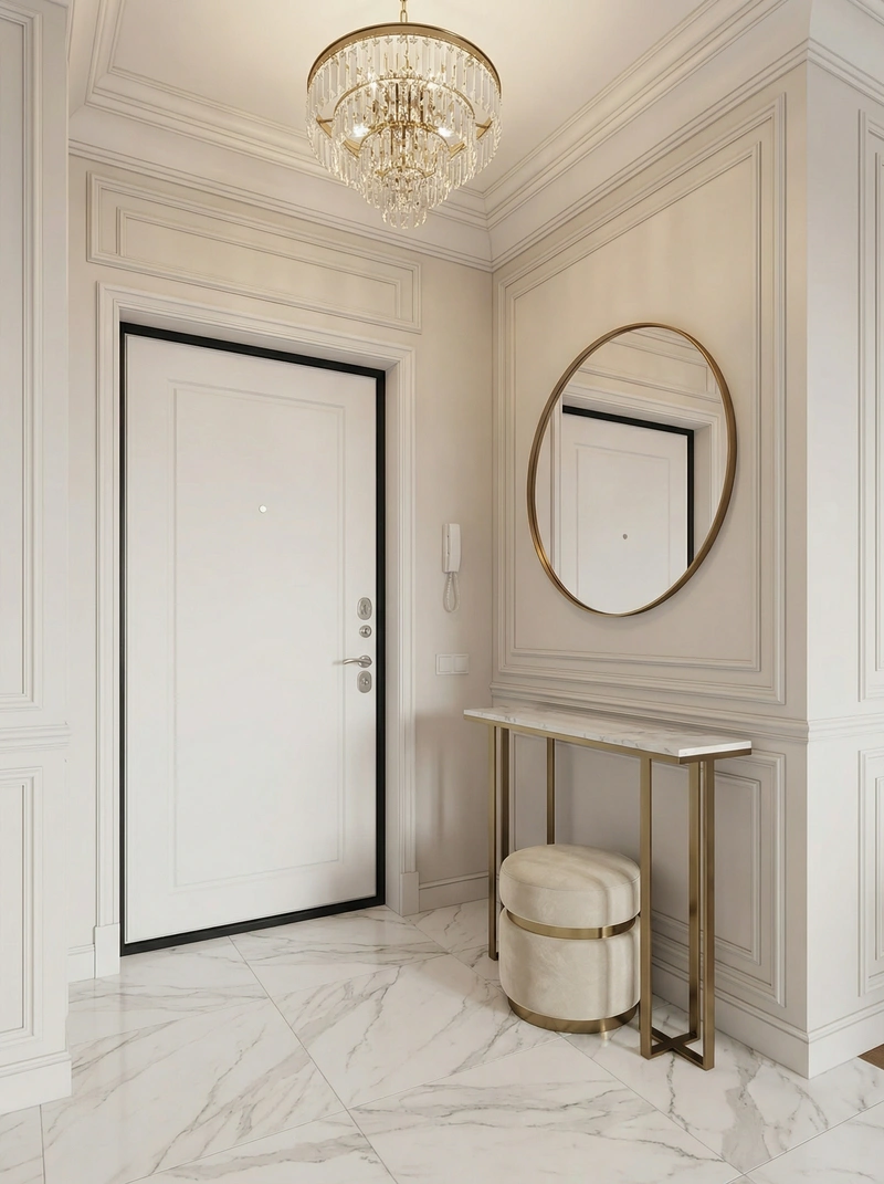 Дизайн интерьера в стиле Классика — Прихожая от нейросети RoomGPT