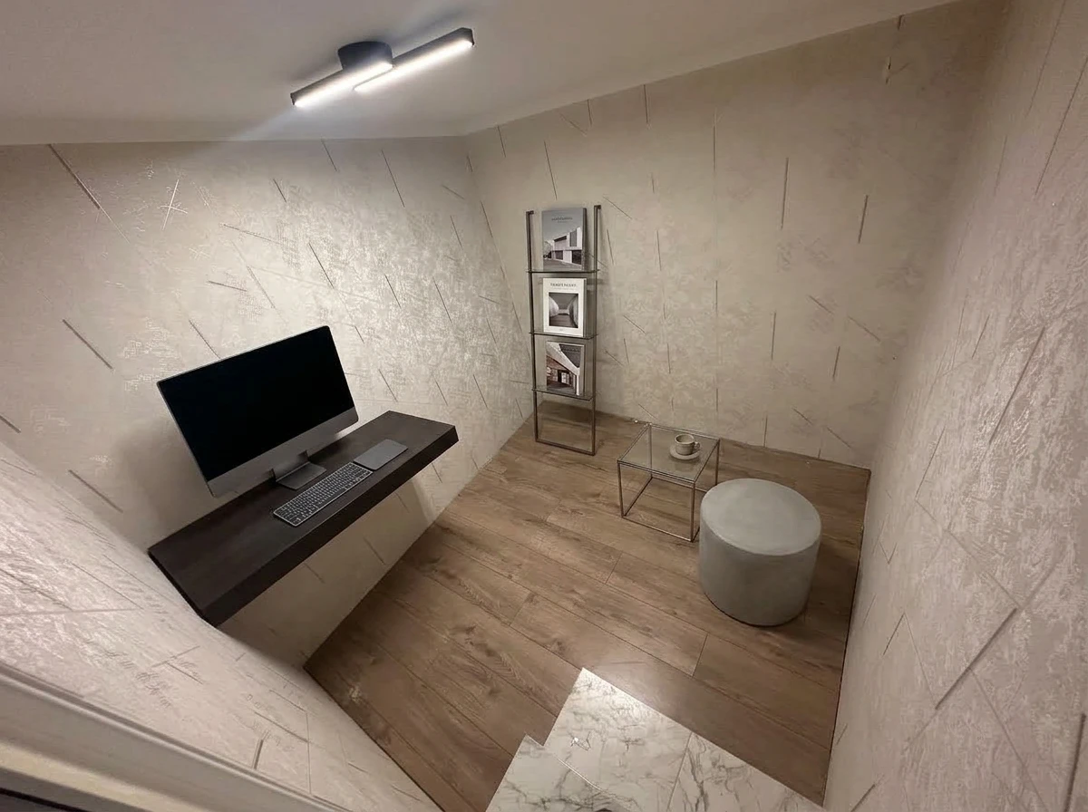 Дизайн кабинета в стиле Минимализм — фото интерьера от нейросети RoomGPT