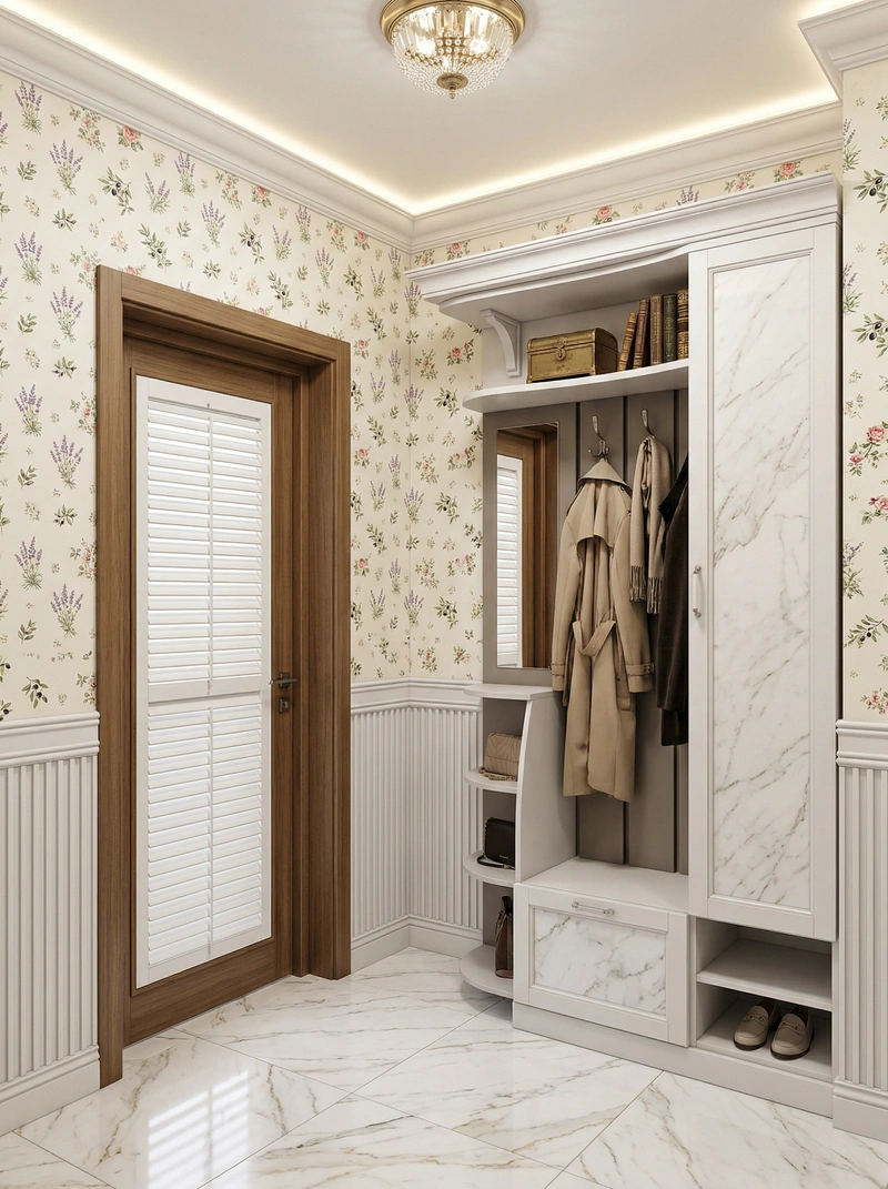 Дизайн интерьера в стиле Классика — Прихожая от нейросети RoomGPT