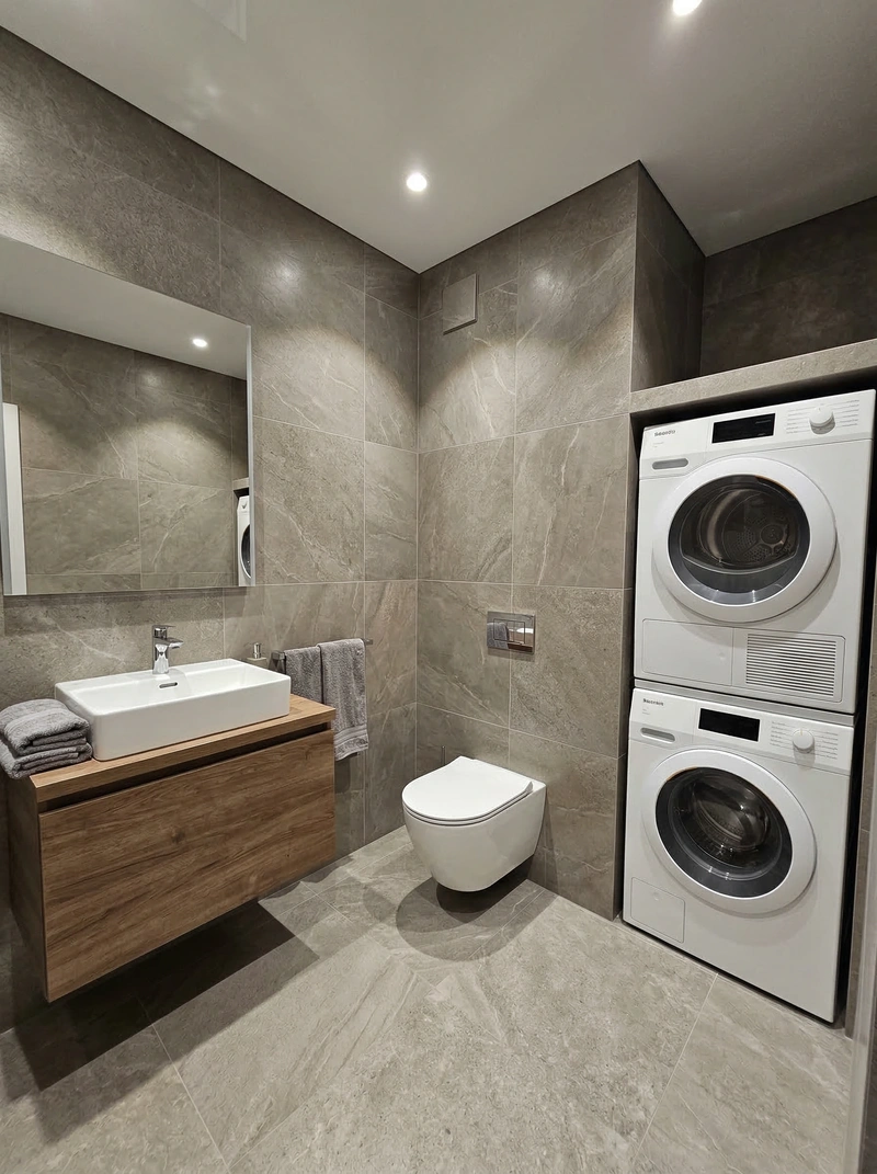 Дизайн ванной в стиле Без стиля — фото интерьера от нейросети RoomGPT