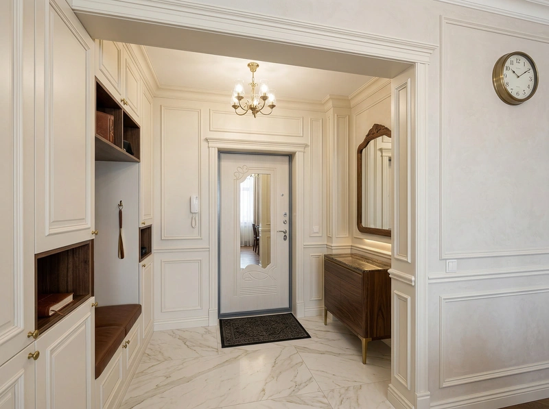 Дизайн интерьера в стиле Классика — Прихожая от нейросети RoomGPT
