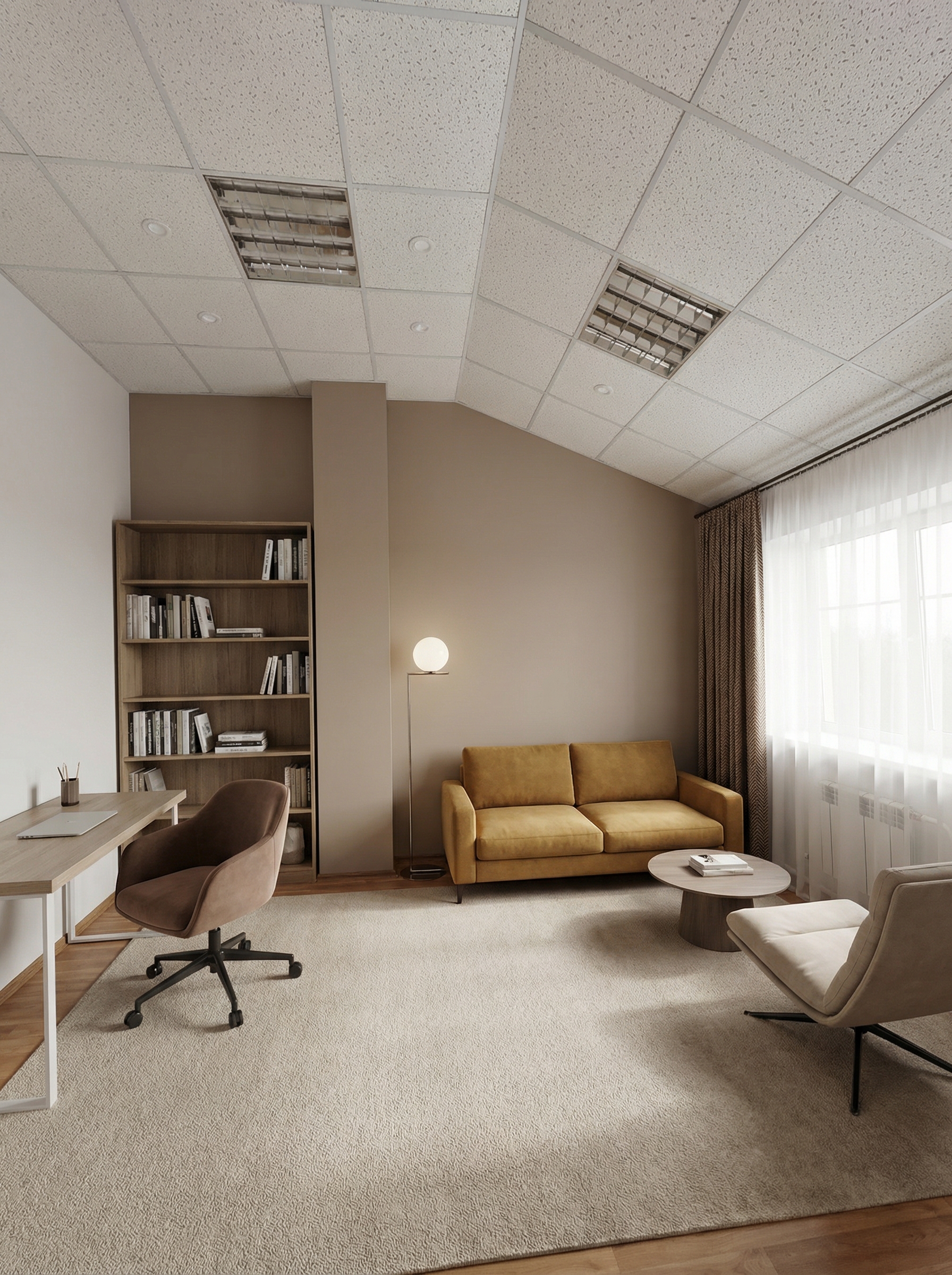 Дизайн гостиной в стиле Минимализм — фото интерьера от нейросети RoomGPT