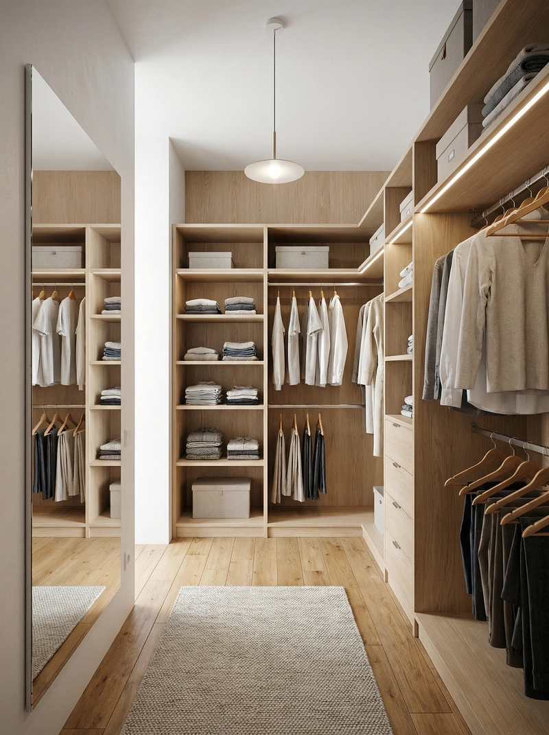 Дизайн интерьера в стиле Сканди — Спальня от нейросети RoomGPT