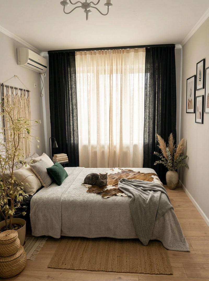 Дизайн интерьера в стиле Хюгге — Гостиная от нейросети RoomGPT