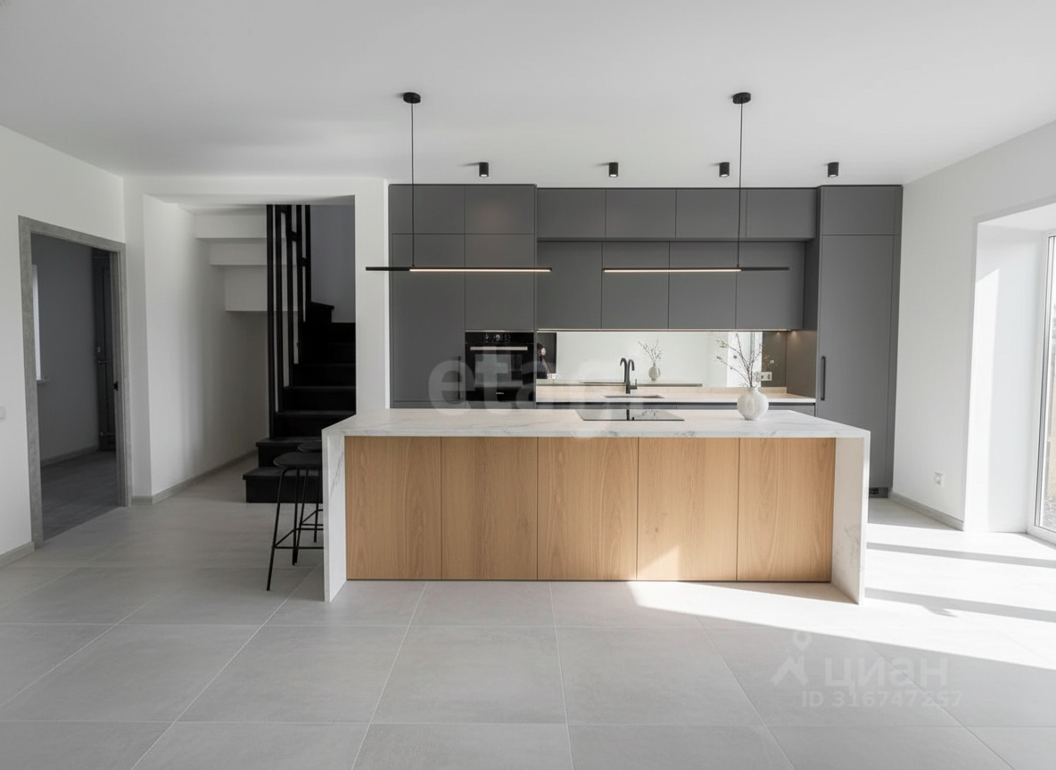 Дизайн кухни в стиле Минимализм — фото интерьера от нейросети RoomGPT