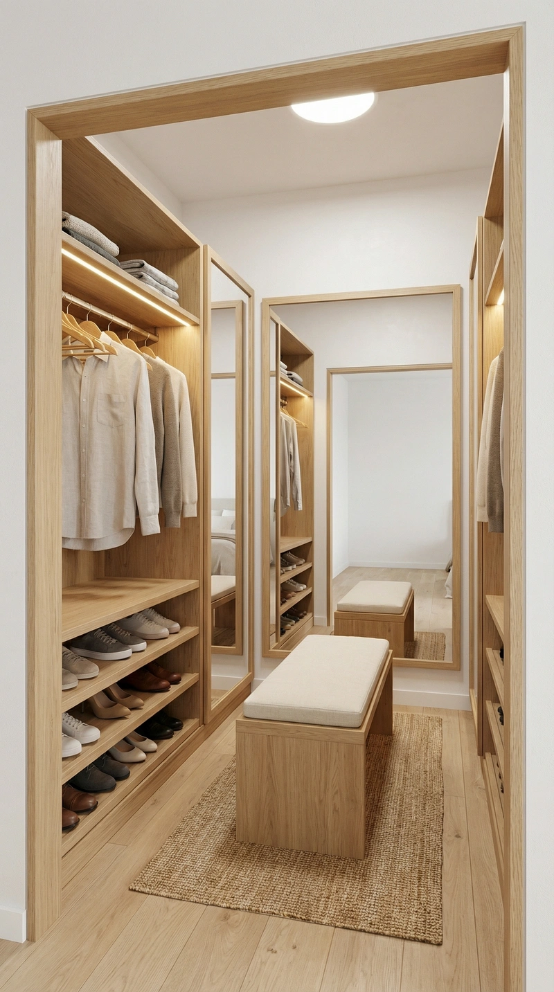 Дизайн интерьера в стиле Сканди — Спальня от нейросети RoomGPT